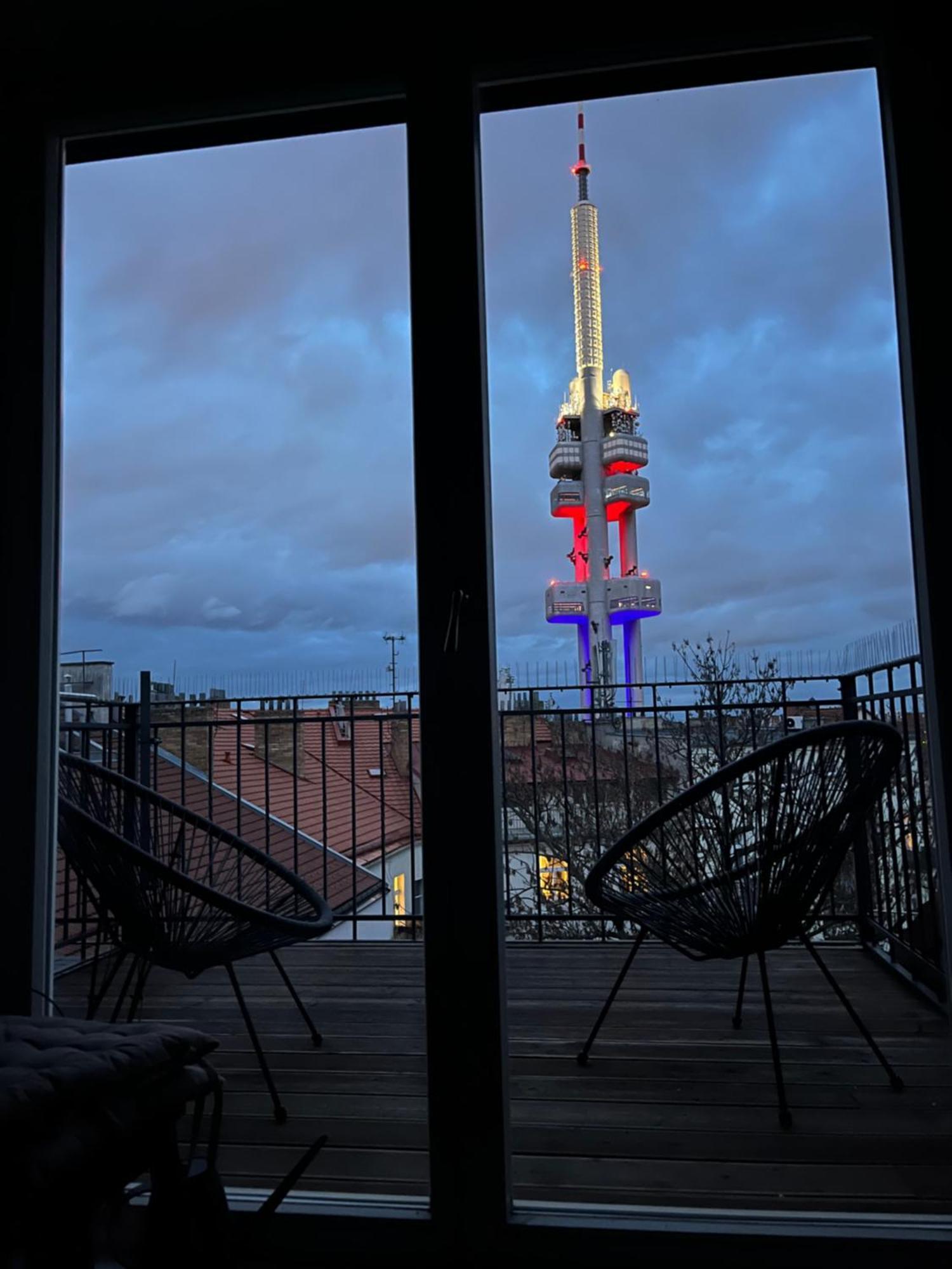 Rooftop Penthouse With Terrace, Prime Location 布拉格 外观 照片